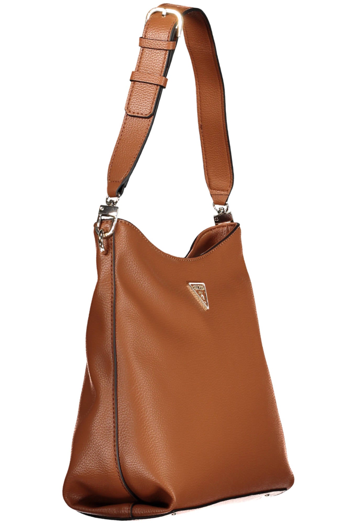 Guess Jeans Brown Polyurethane Handbag - Fizigo