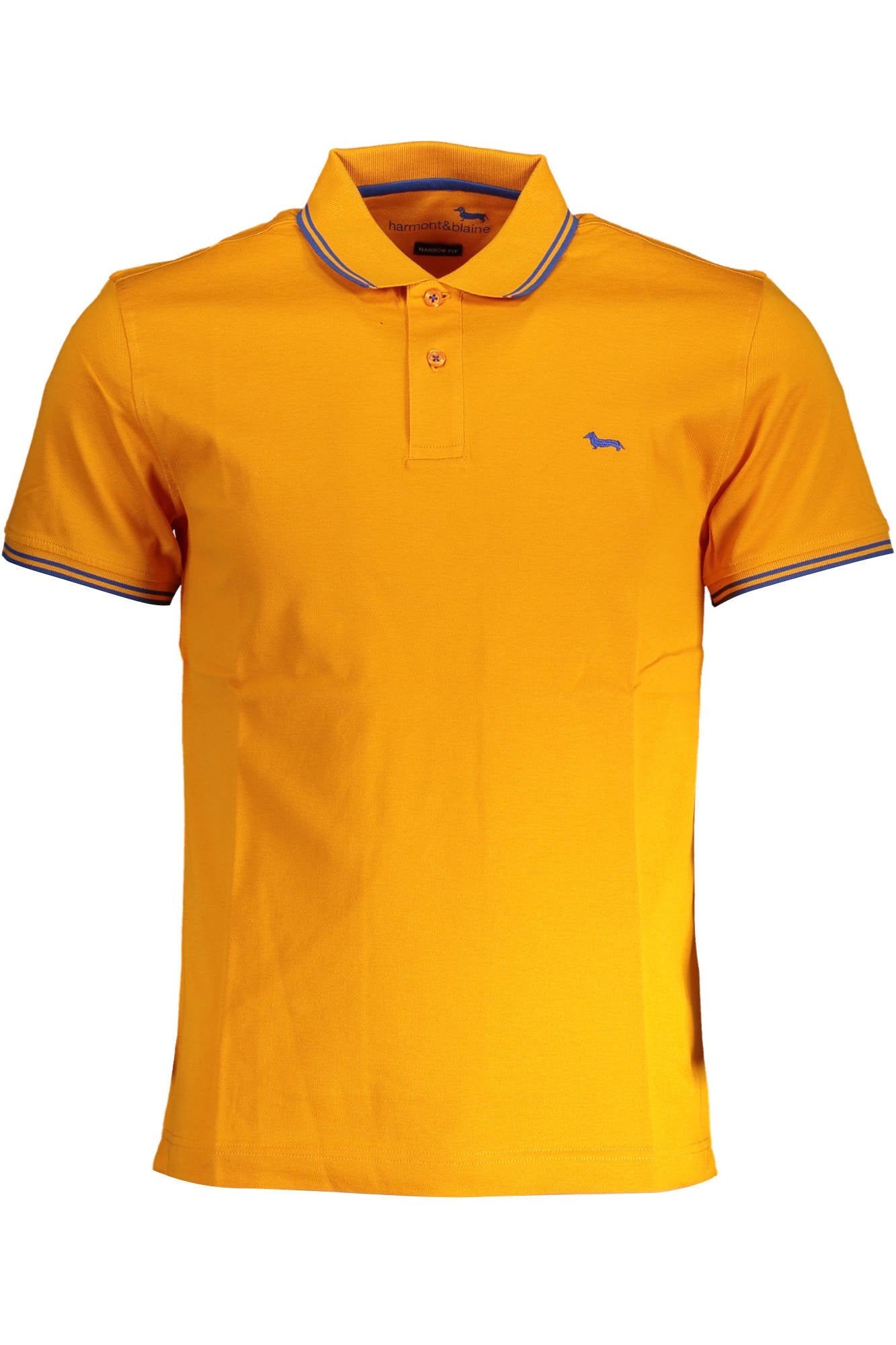 Harmont & Blaine Orange Polo Shirt - Fizigo