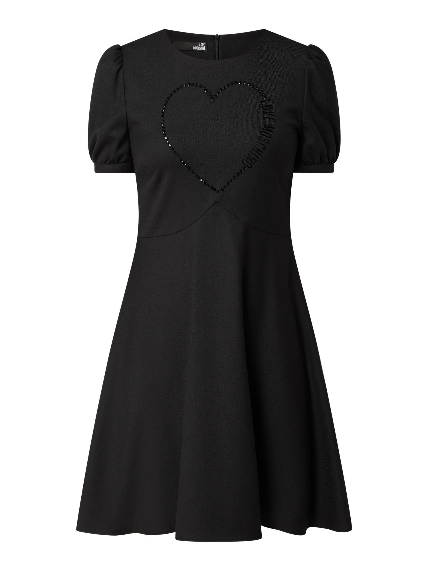Love Moschino Black Polyester Dress - Fizigo