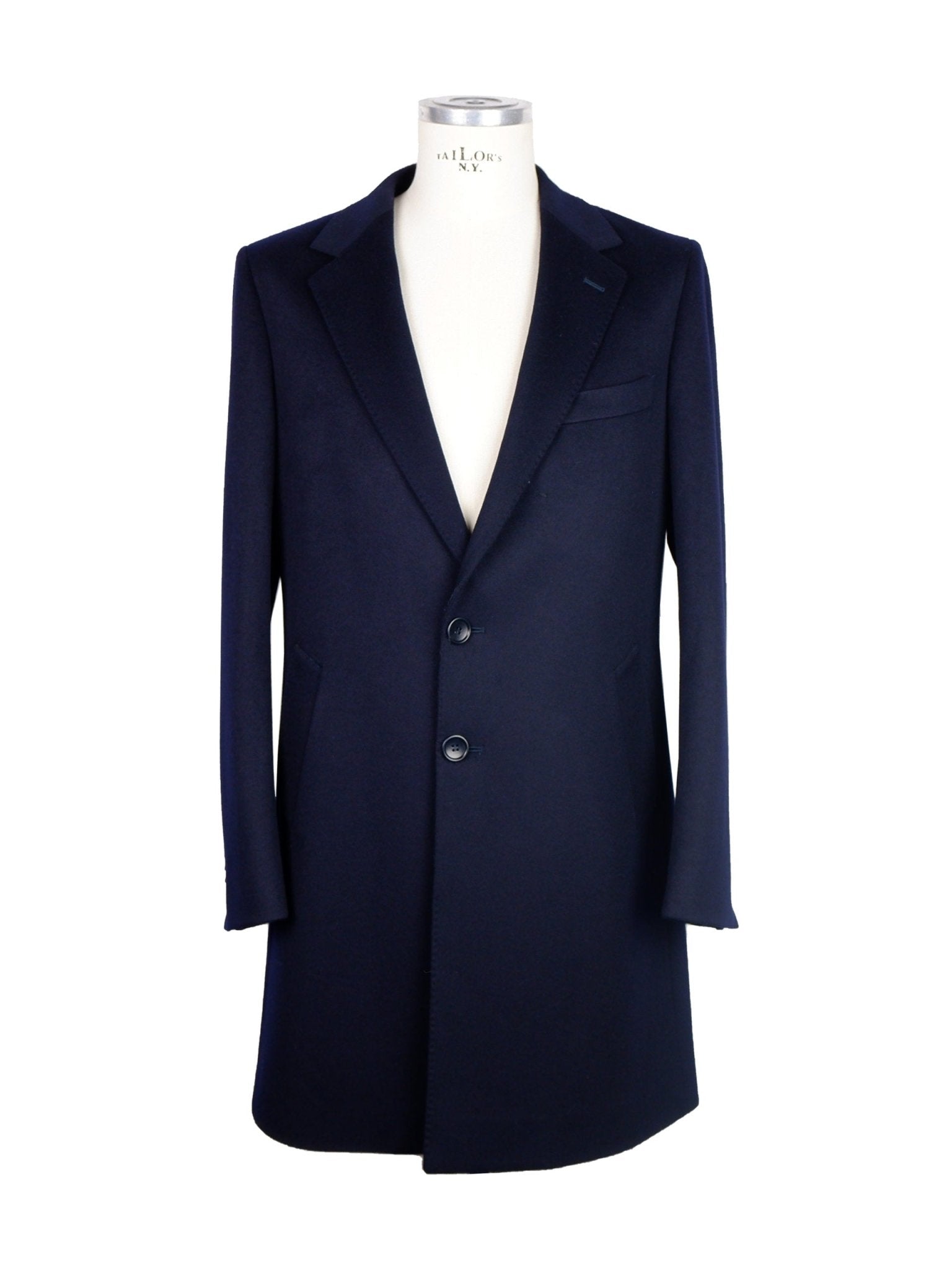 Made in Italy Blue Wool Jacket - Fizigo