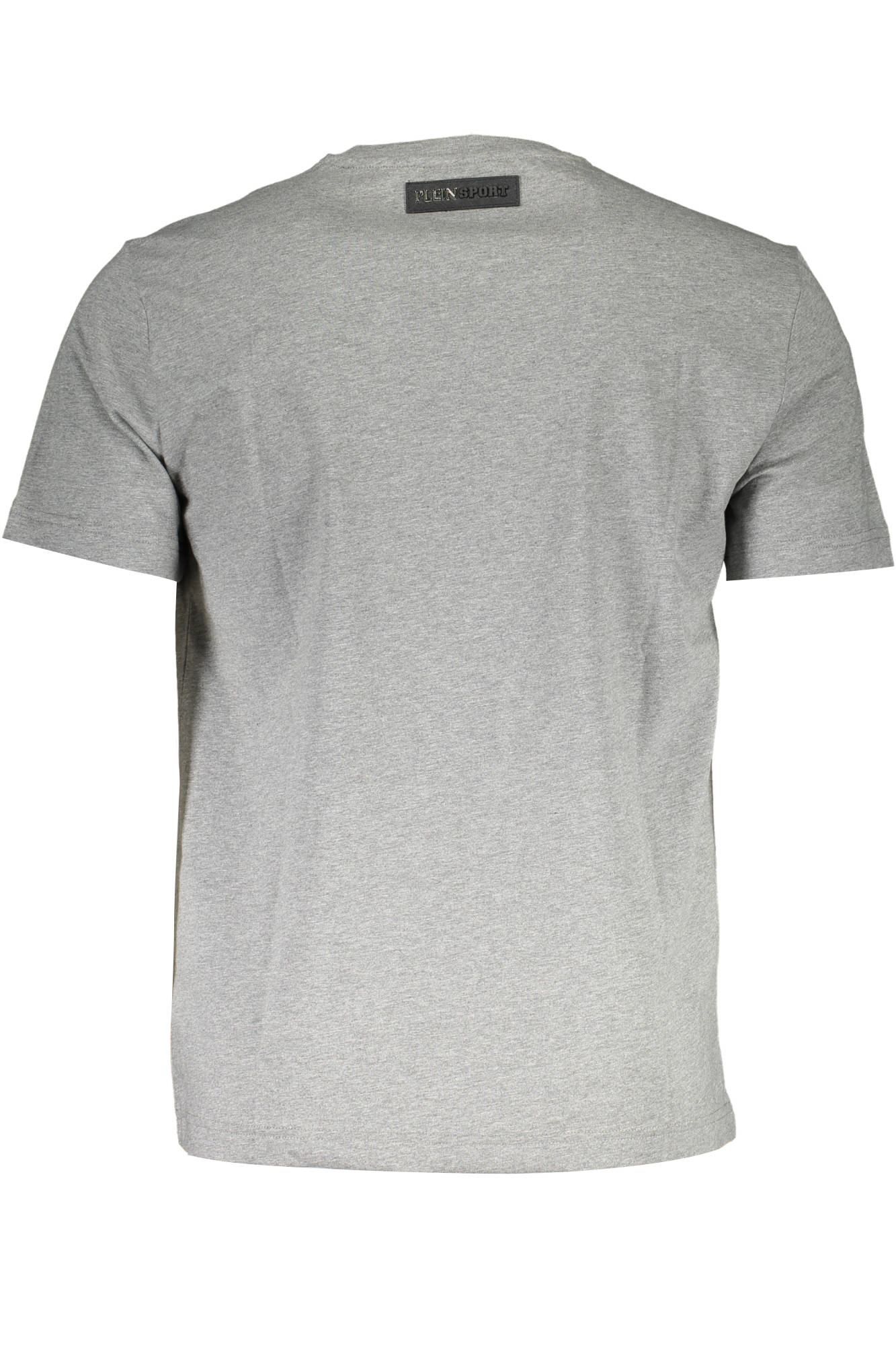 Plein Sport Gray Cotton T-Shirt - Fizigo