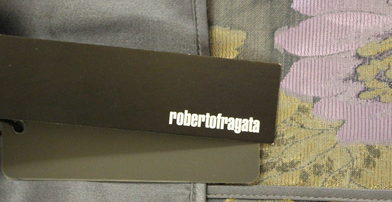 Roberto Fragata Multicolor Silk Floral Cotton Blazer - Fizigo