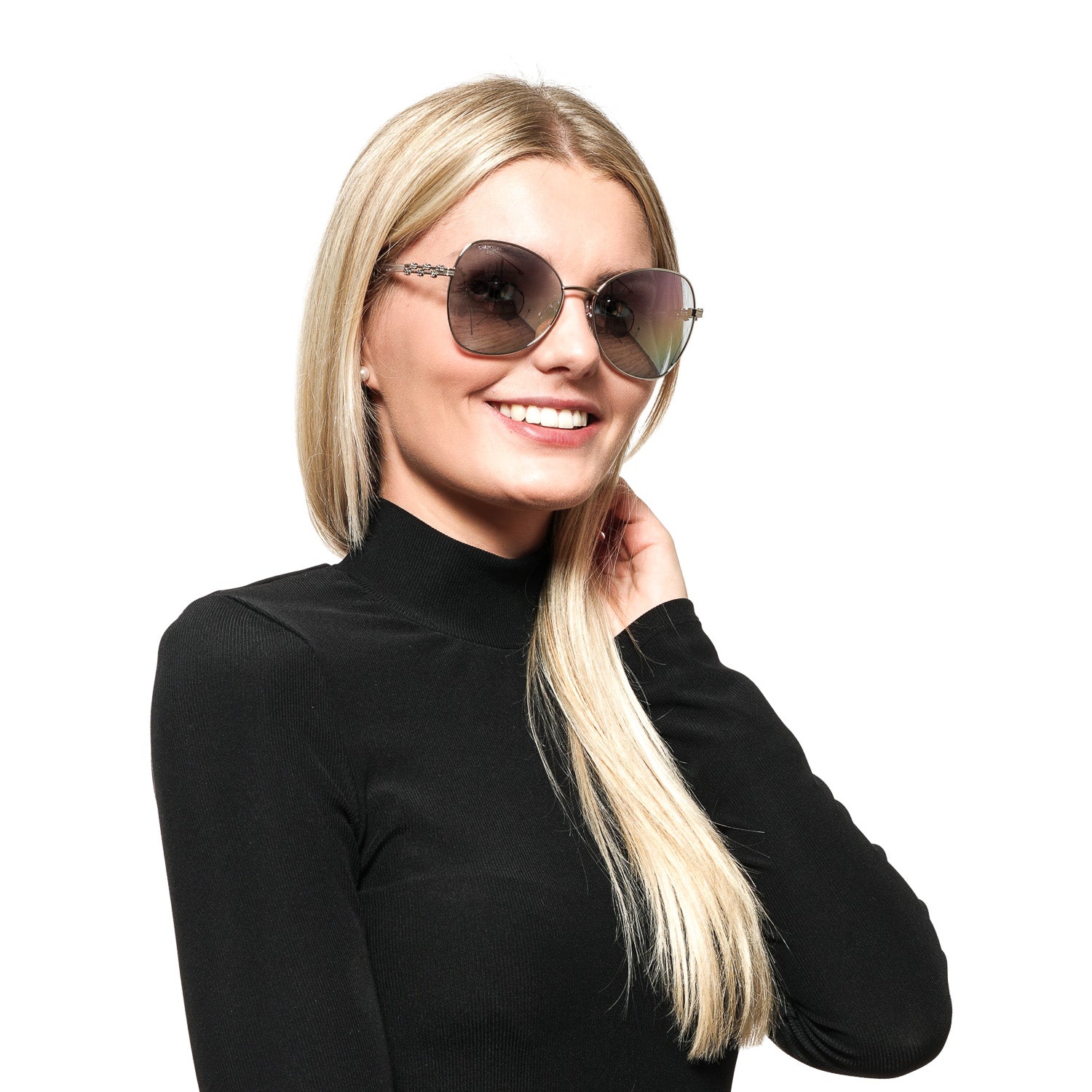 Swarovski Silver Women Sunglasses - Fizigo