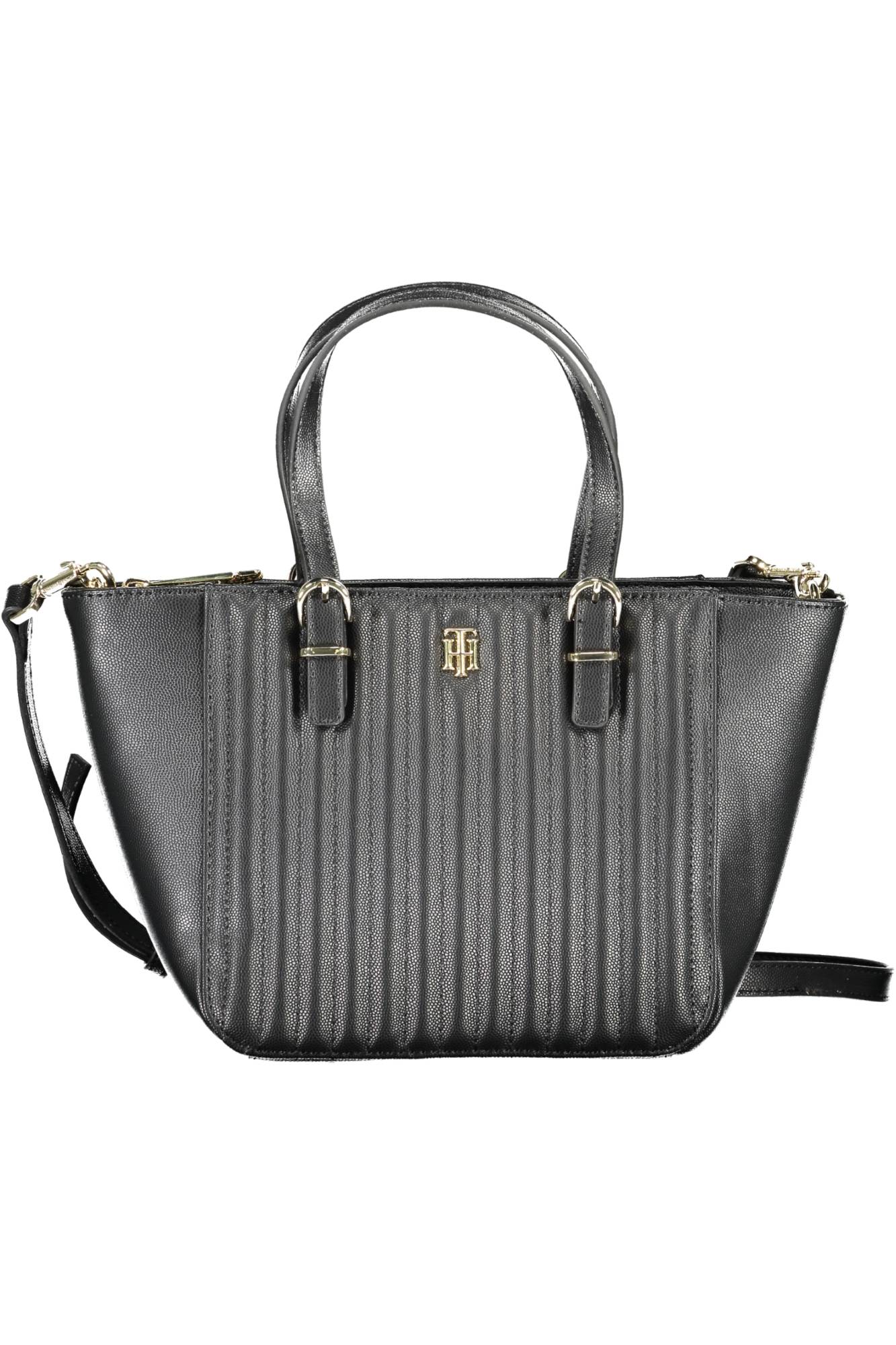 Tommy Hilfiger Black Handbag - Fizigo