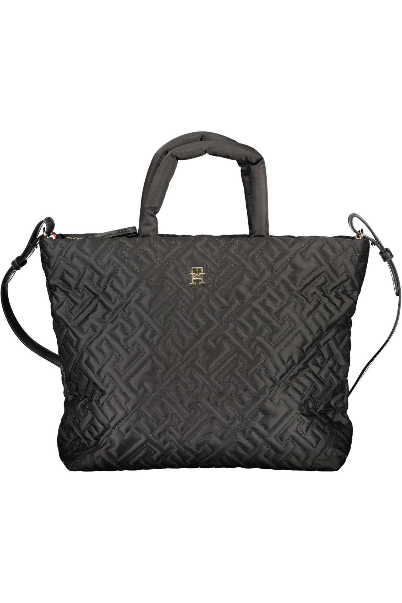 Tommy Hilfiger Black Polyester Handbag - Fizigo