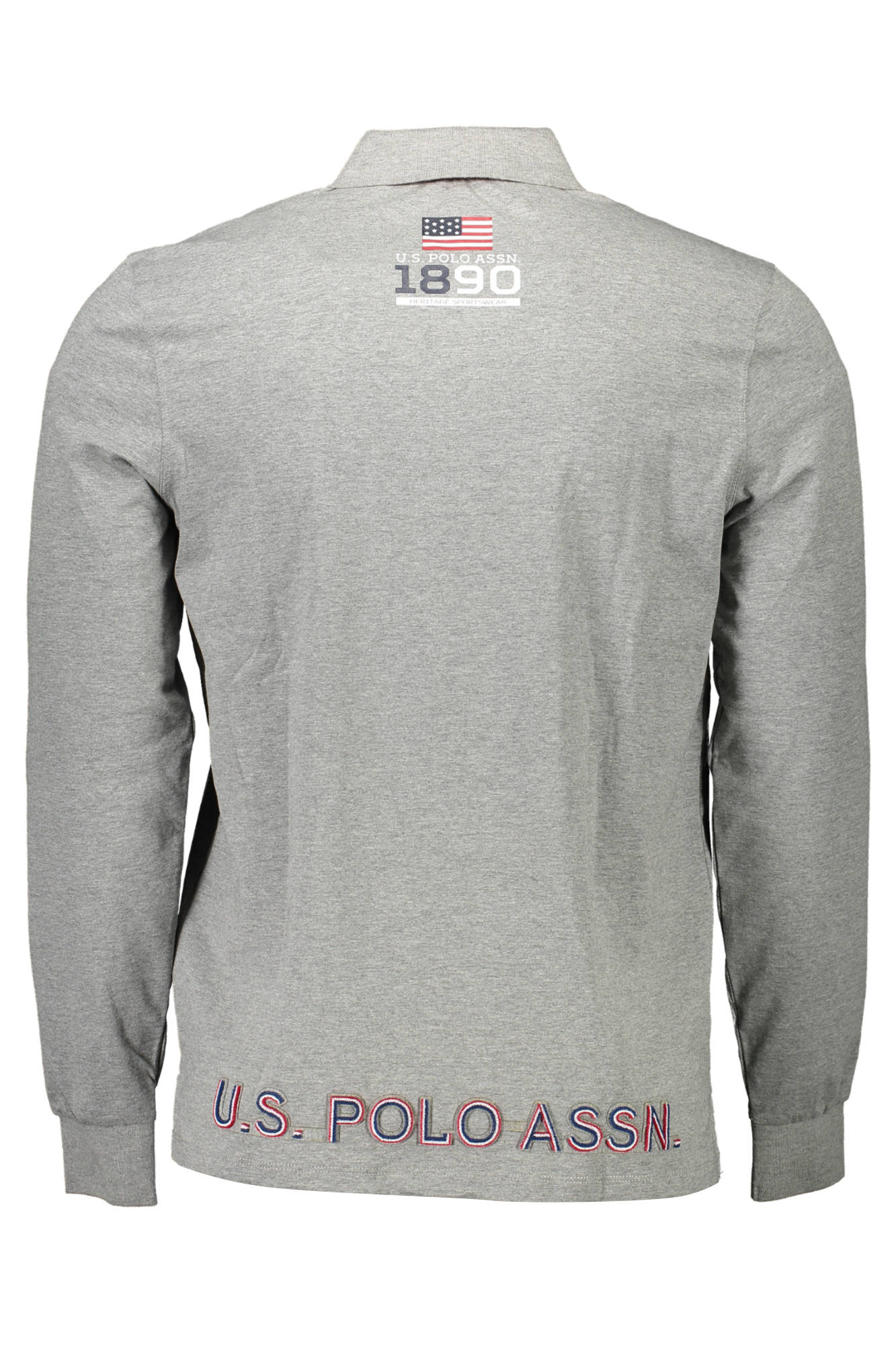 U.S. POLO ASSN. Gray Polo Shirt - Fizigo