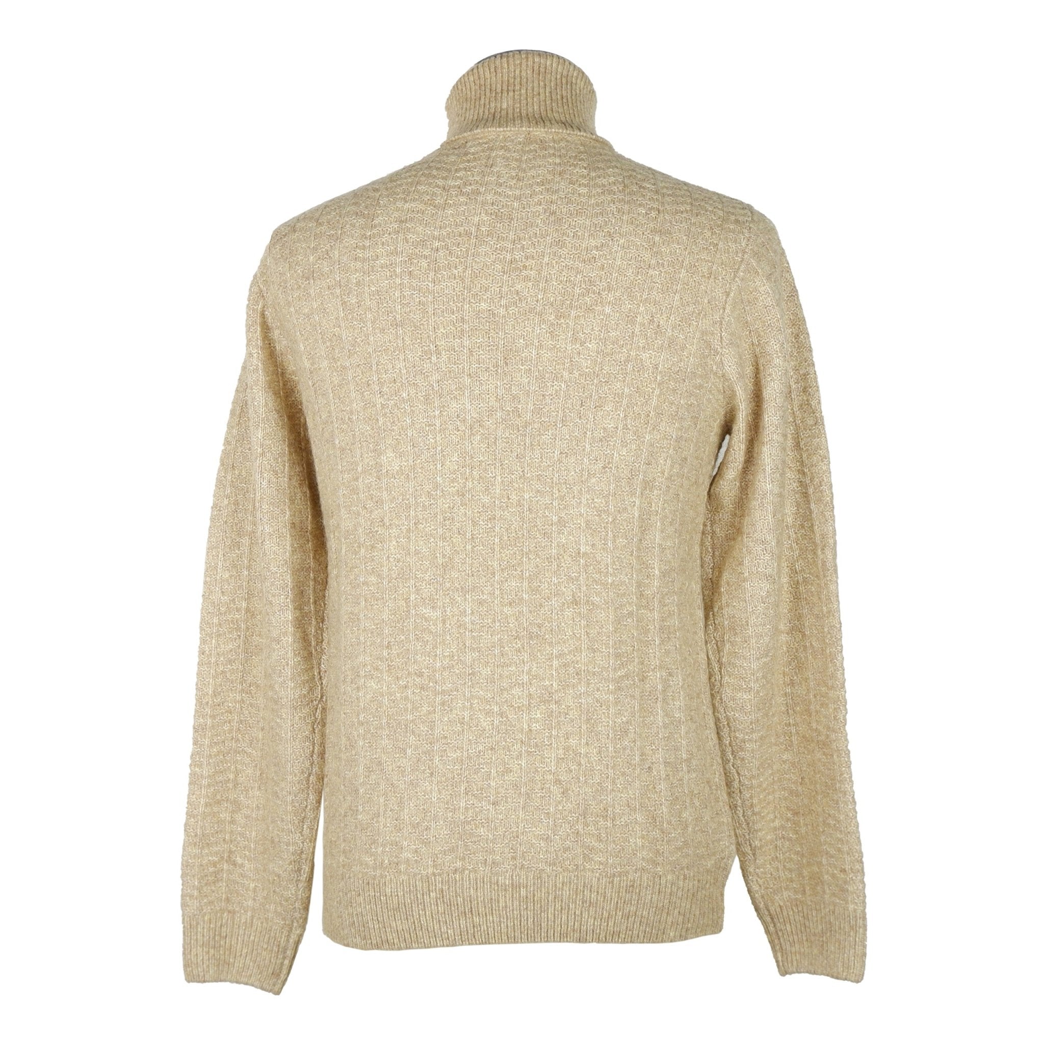 Yes Zee Beige Polyamide Sweater - Fizigo