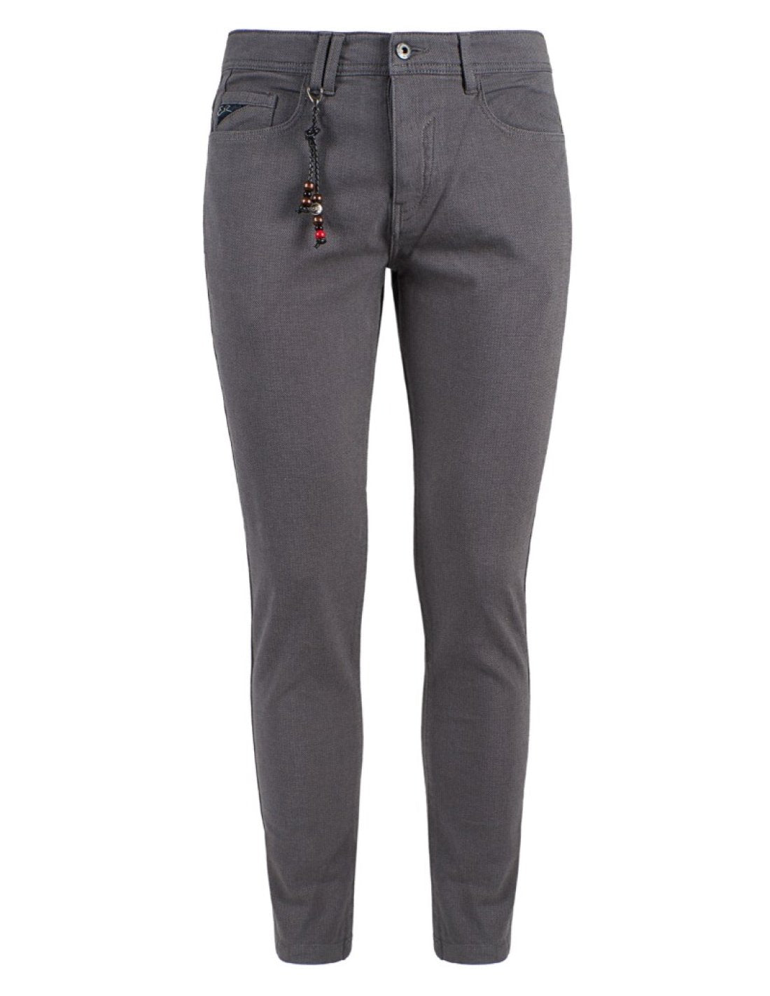 Yes Zee Gray Cotton Jeans & Pant - Fizigo